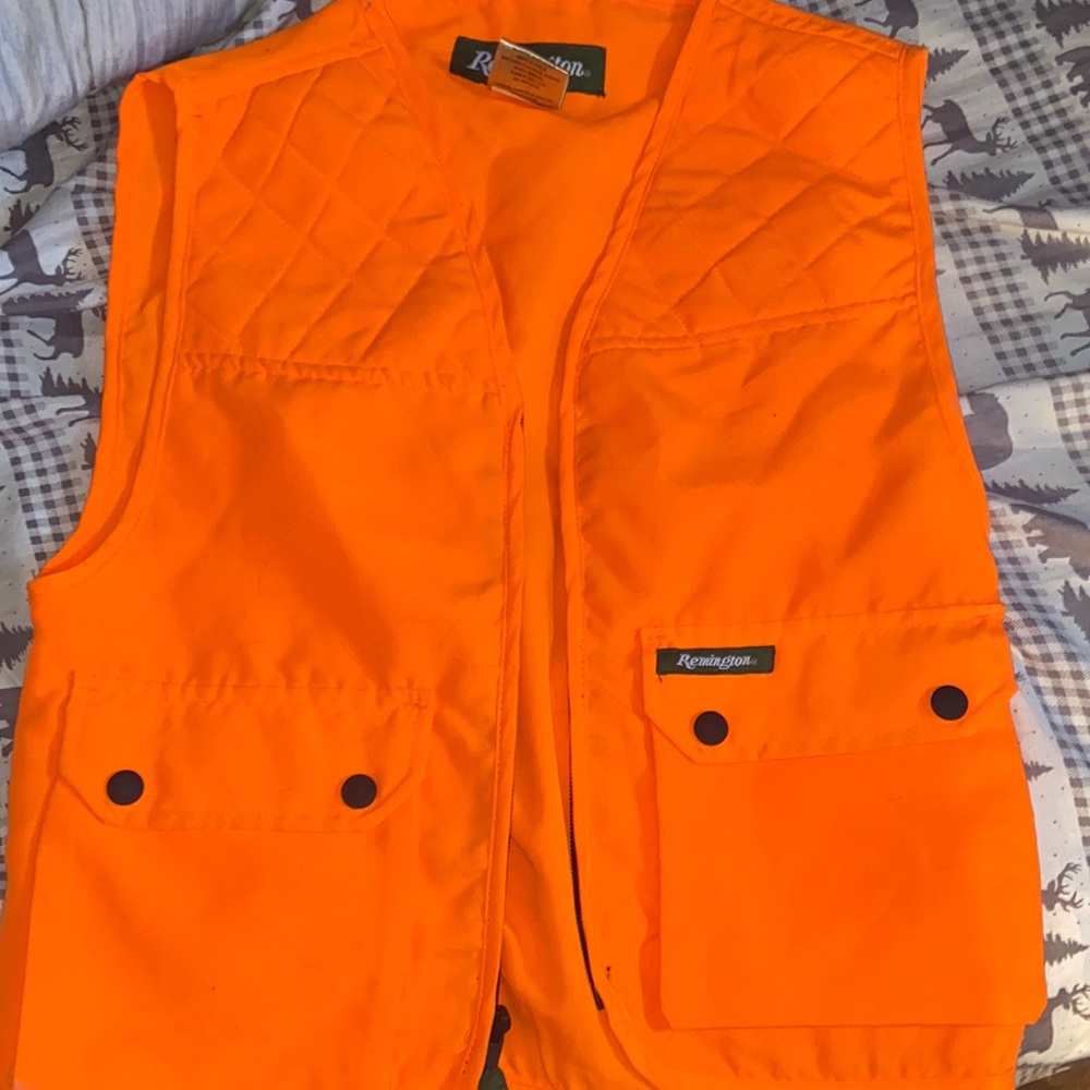 Remington youth orange hunting vest